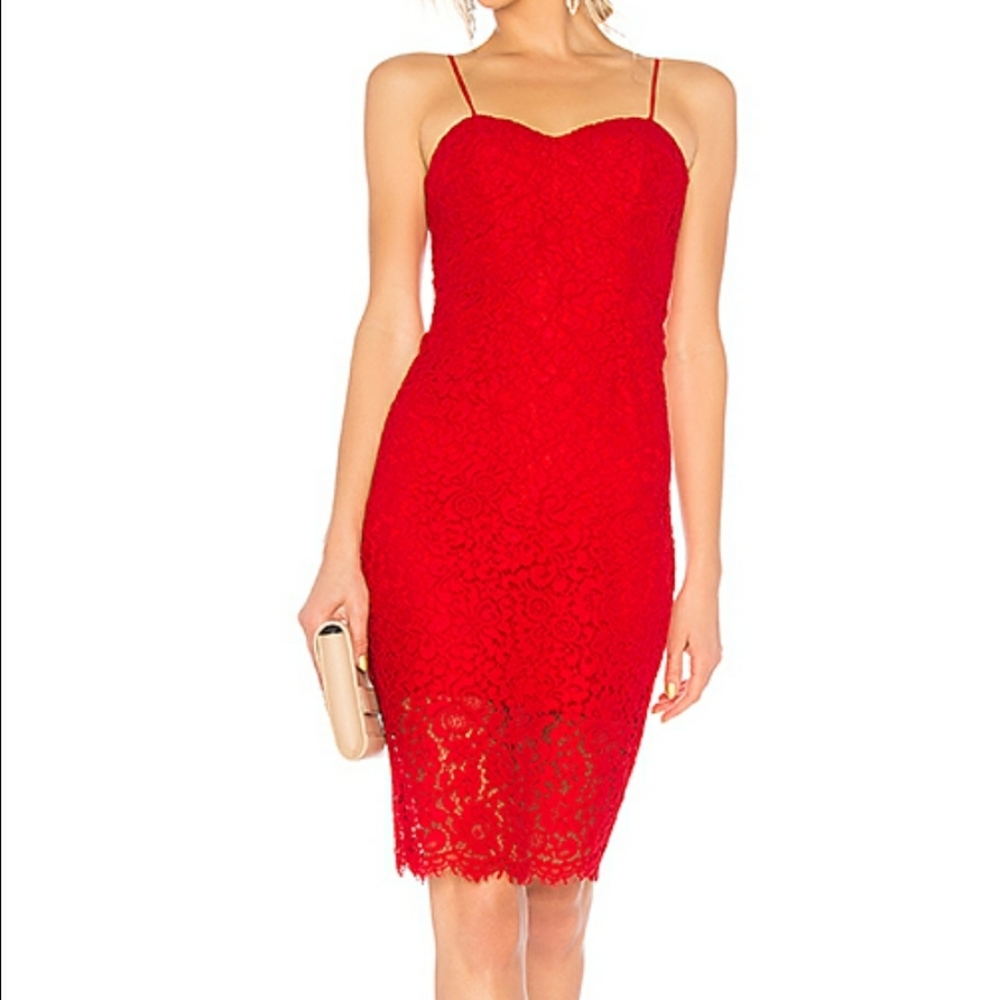 BARDOT-Pierre Lace Dress